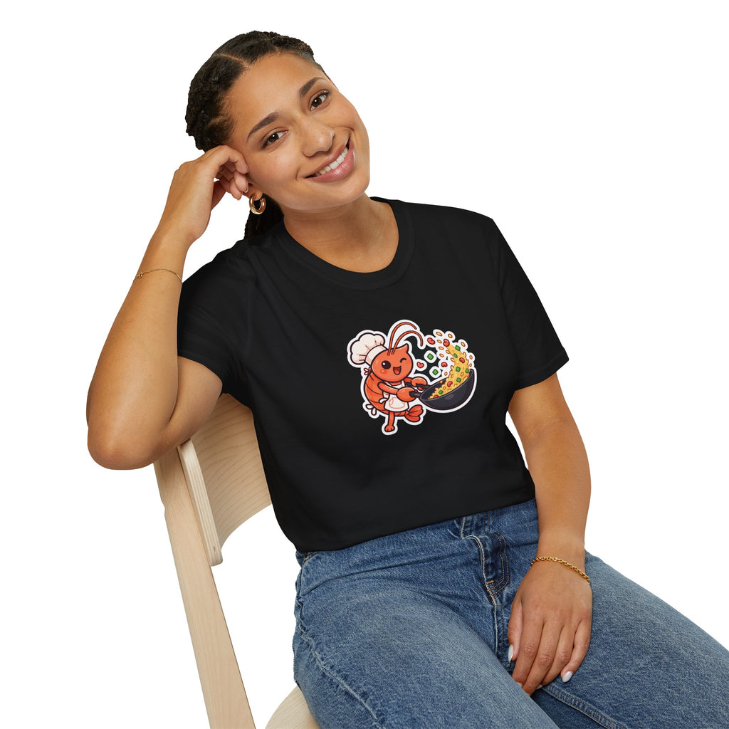 Shrimp Fried Rice - Cute Kawaii Chef T-Shirt