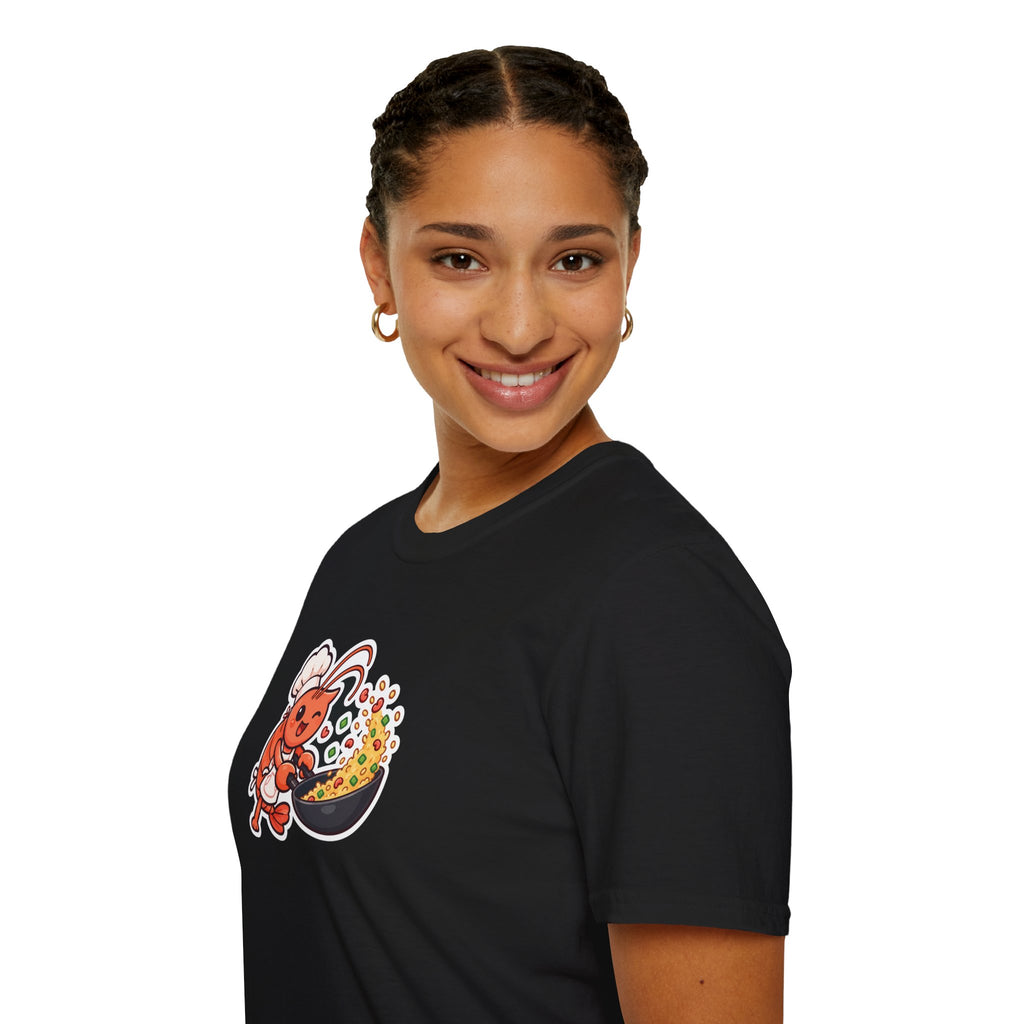 Shrimp Fried Rice - Cute Kawaii Chef T-Shirt