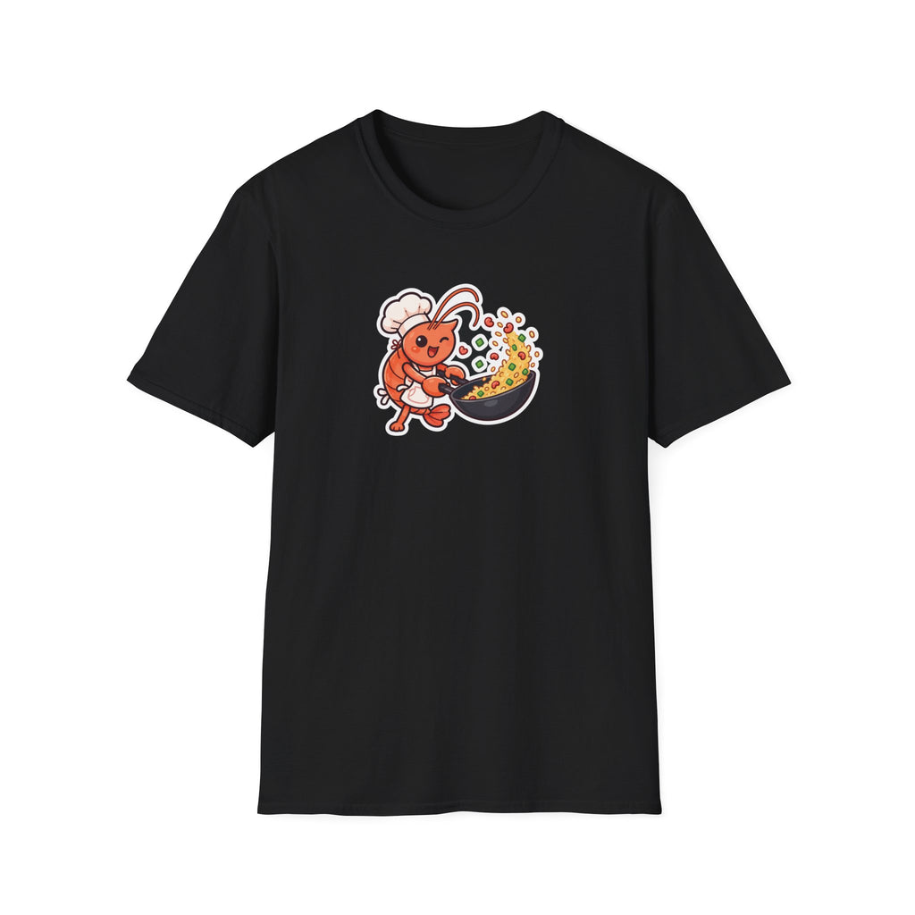 Shrimp Fried Rice - Cute Kawaii Chef T-Shirt